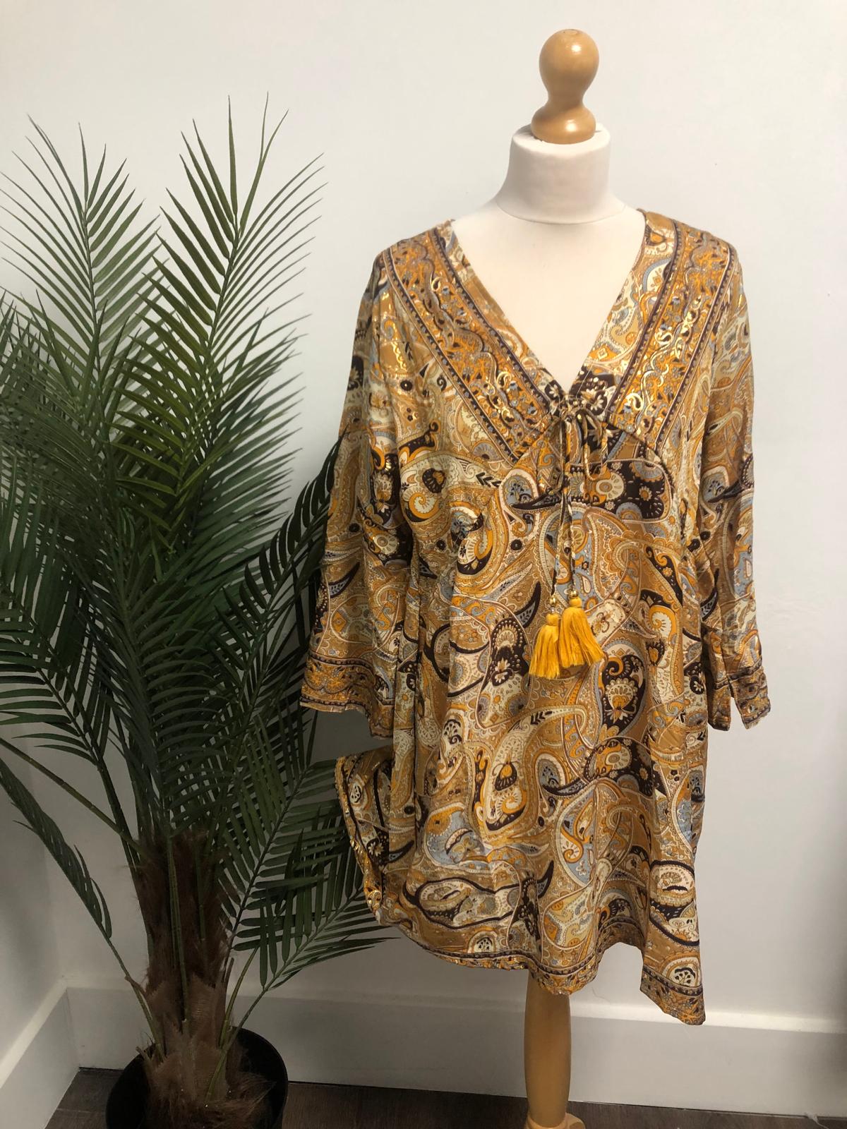 Paisley Tunic with Tassle