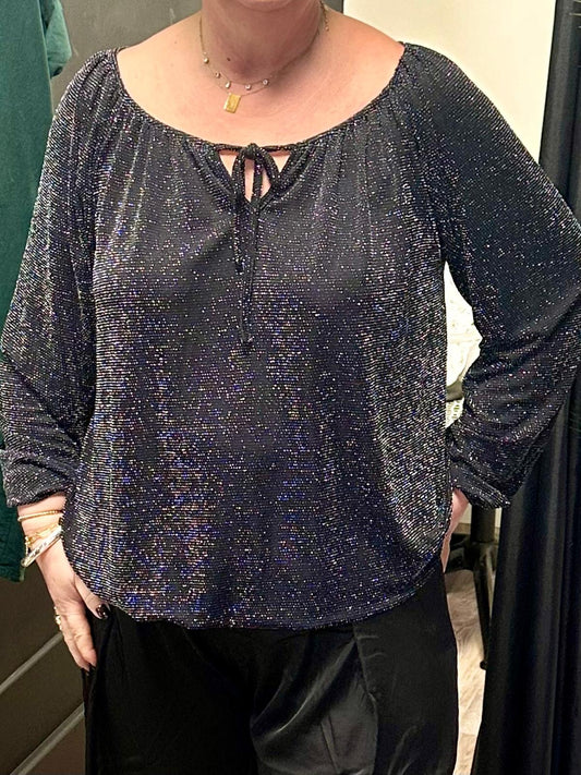 Bardot Sparkle Top